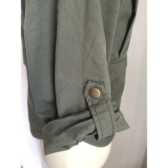 Urban Outfitters Ecote Women's XS Green Classic Military Utility Jacket (flaw) - Picture 4 of 12